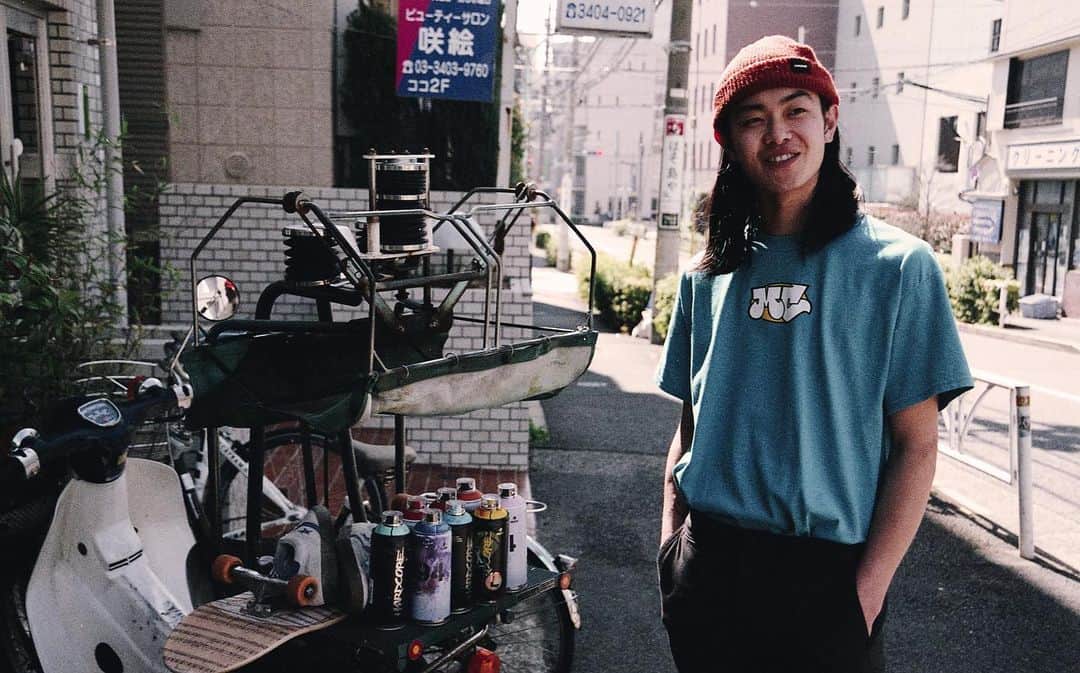 のインスタグラム：「HARAJUKU BEAMS New Contents UP  MAD CIRCLE × SSZ  今のスケーターがマッドーサークルを着こなしたファッションストーリー。  Photo：@cho_ongo  Model：@wakayou  #madcircle  #barrymcgee  #dear #heshdawgz #ssz #beams #ビームス #原宿 #sk8  #HARAJUKU＿BEAMS」