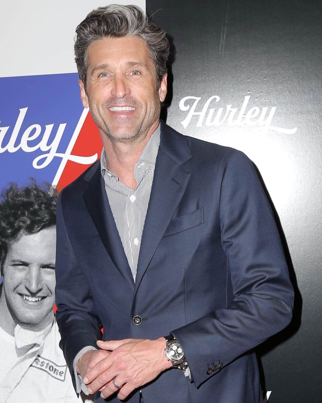 Just Jaredさんのインスタグラム写真 - (Just JaredInstagram)「@patrickdempsey is all smiles at the premiere of “Hurley!” He served as executive producer on the documentary about racing legend @hurley.haywood. See more at JustJared.com. #PatrickDempsey #HurleyHaywood #Hurley #HurleyDocumentary Photos: Splash」3月19日 13時46分 - justjared
