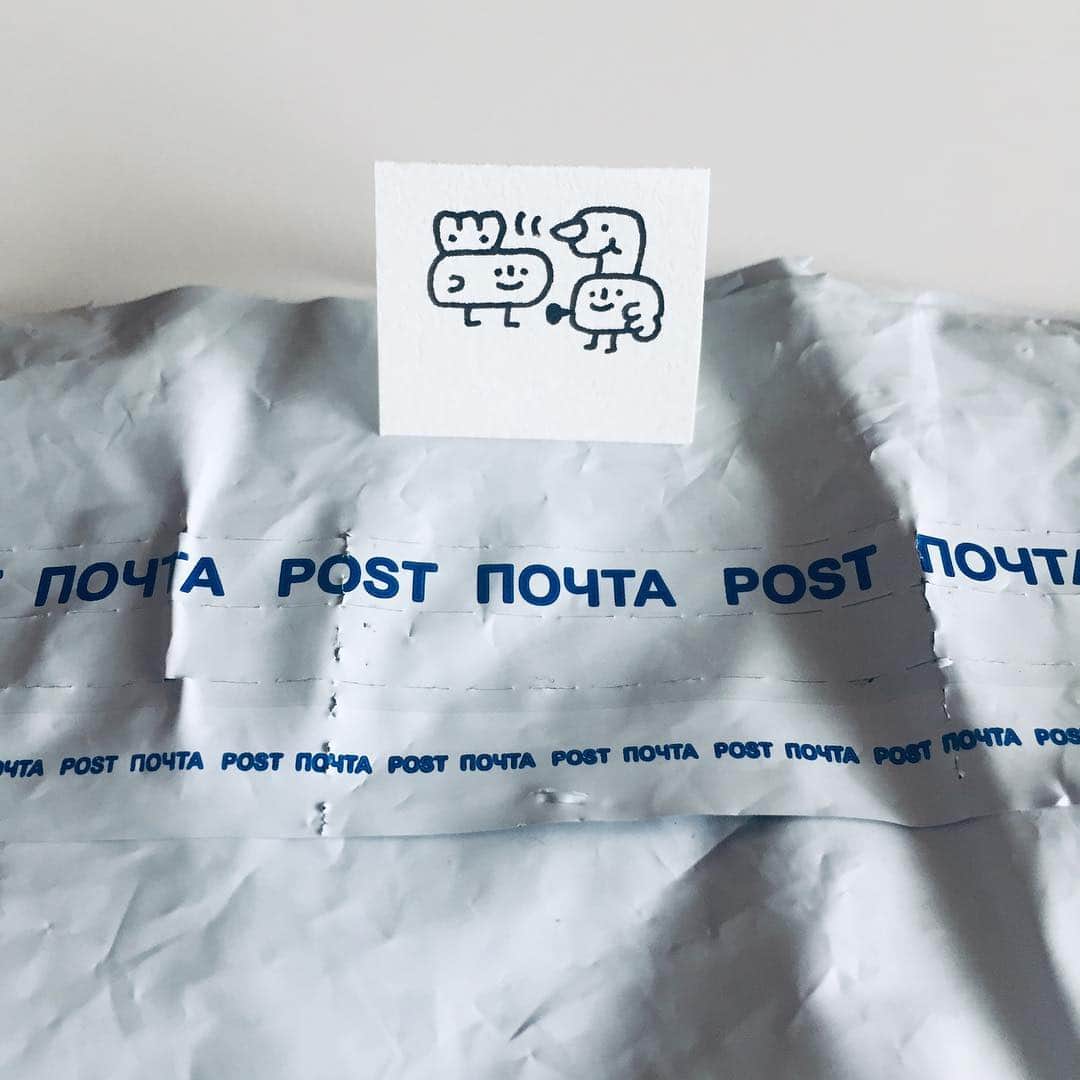 のインスタグラム：「#fromrussia #post #airmail #тула thank you @mc_fairytale」