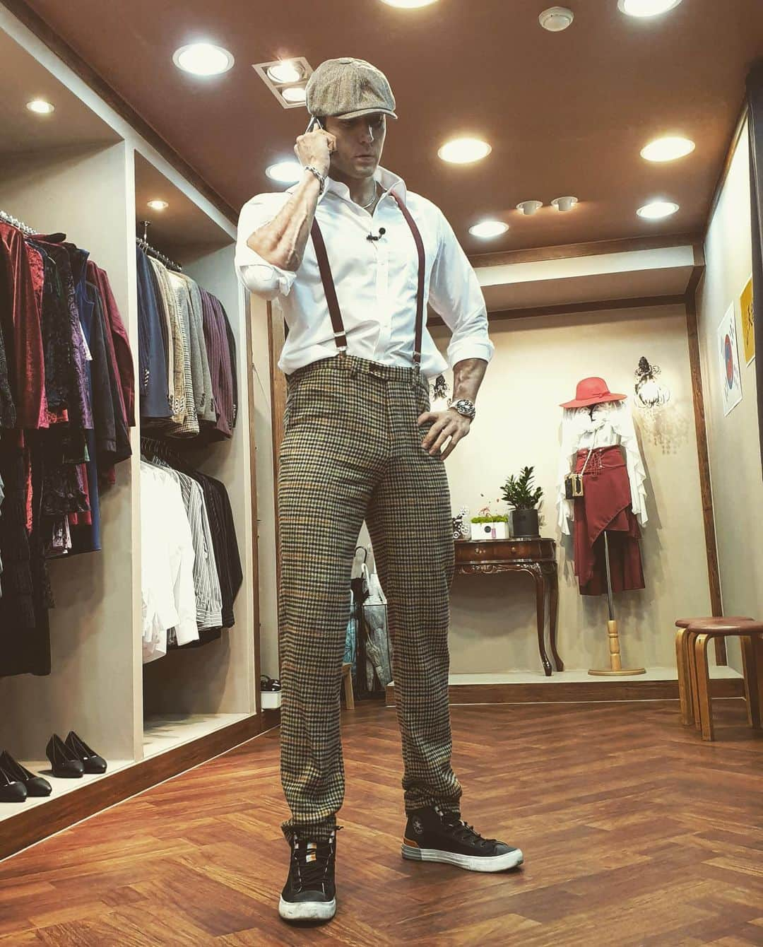 ジュリアン・カンさんのインスタグラム写真 - (ジュリアン・カンInstagram)「U wot m8? #peakyblinders #개화기」3月19日 19時57分 - julienkang