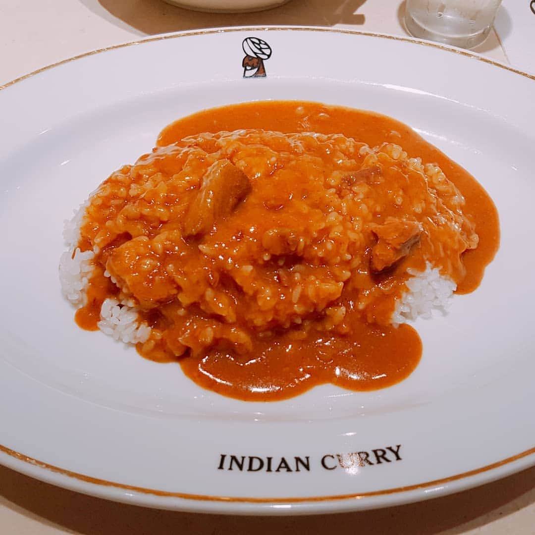 のインスタグラム：「大阪に来たら食べちゃう。 インデアンカレー。」