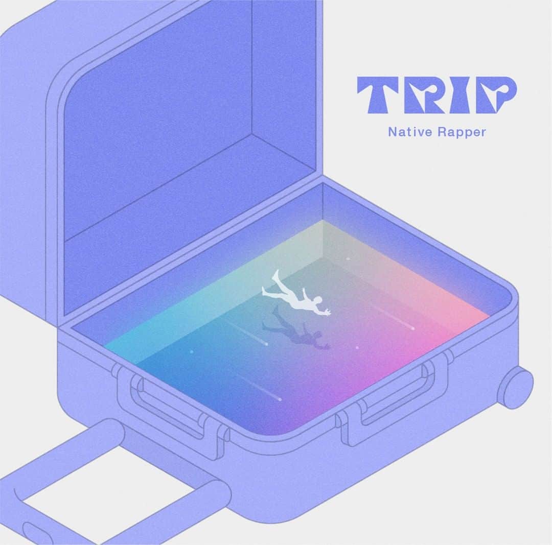 のインスタグラム：「エモくてポップなサウンドが病みつき。Native Rapper『TRIP』は歌って踊れる傑作アルバム🎶 フューチャーベースを基調とした新しい音楽体験をレビュー。⁣ 続きはlinkin.bio」