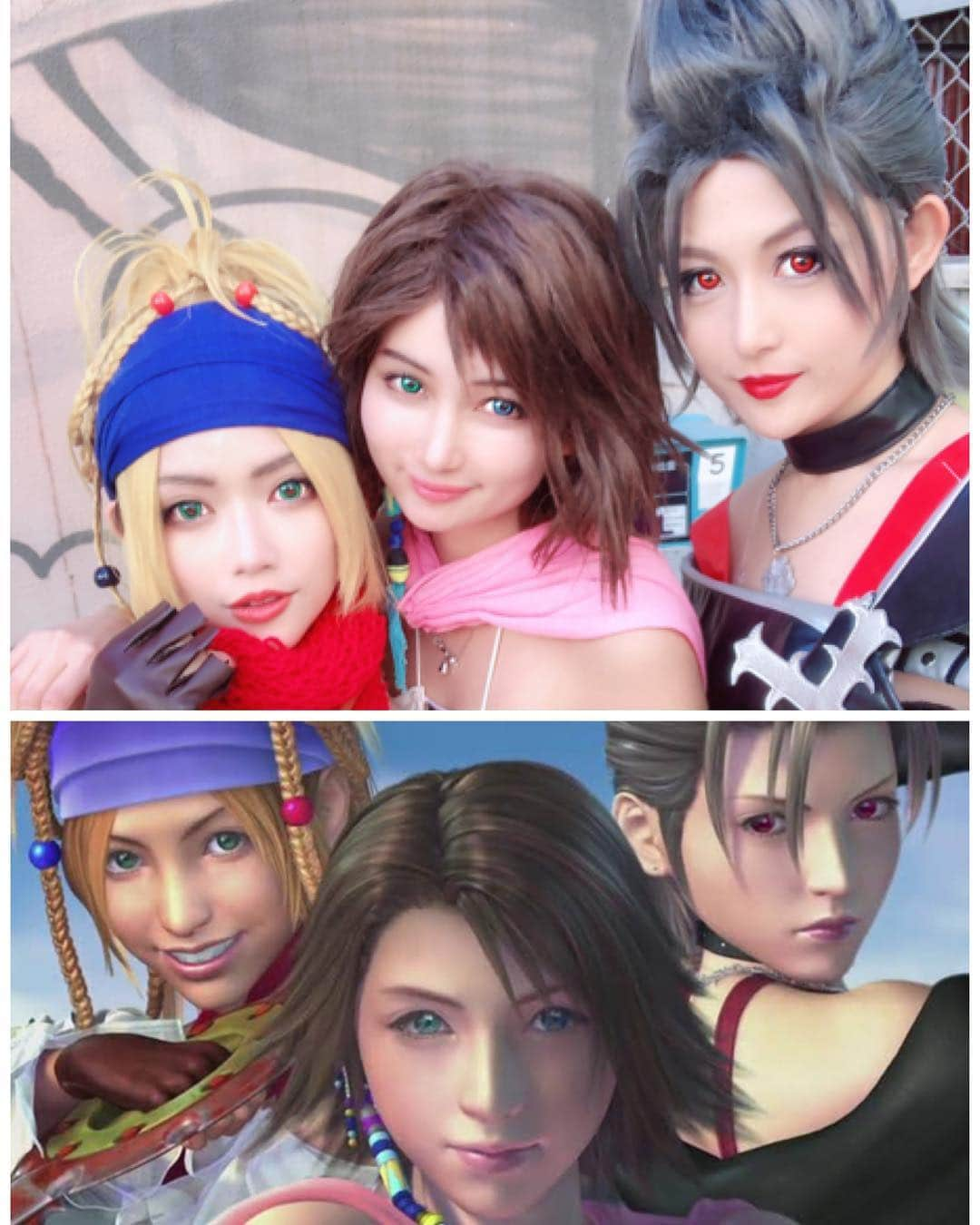 チアコマさんのインスタグラム写真 - (チアコマInstagram)「. . ユリパ ♡ . . #ストフェス #cosplay #cosplayer #コスプレ #ffx #ffx2 #finalfantasy #finalfantasyx #yuna #paine #rikku #rikkucosplay」3月19日 15時47分 - chiakoma_cosplay