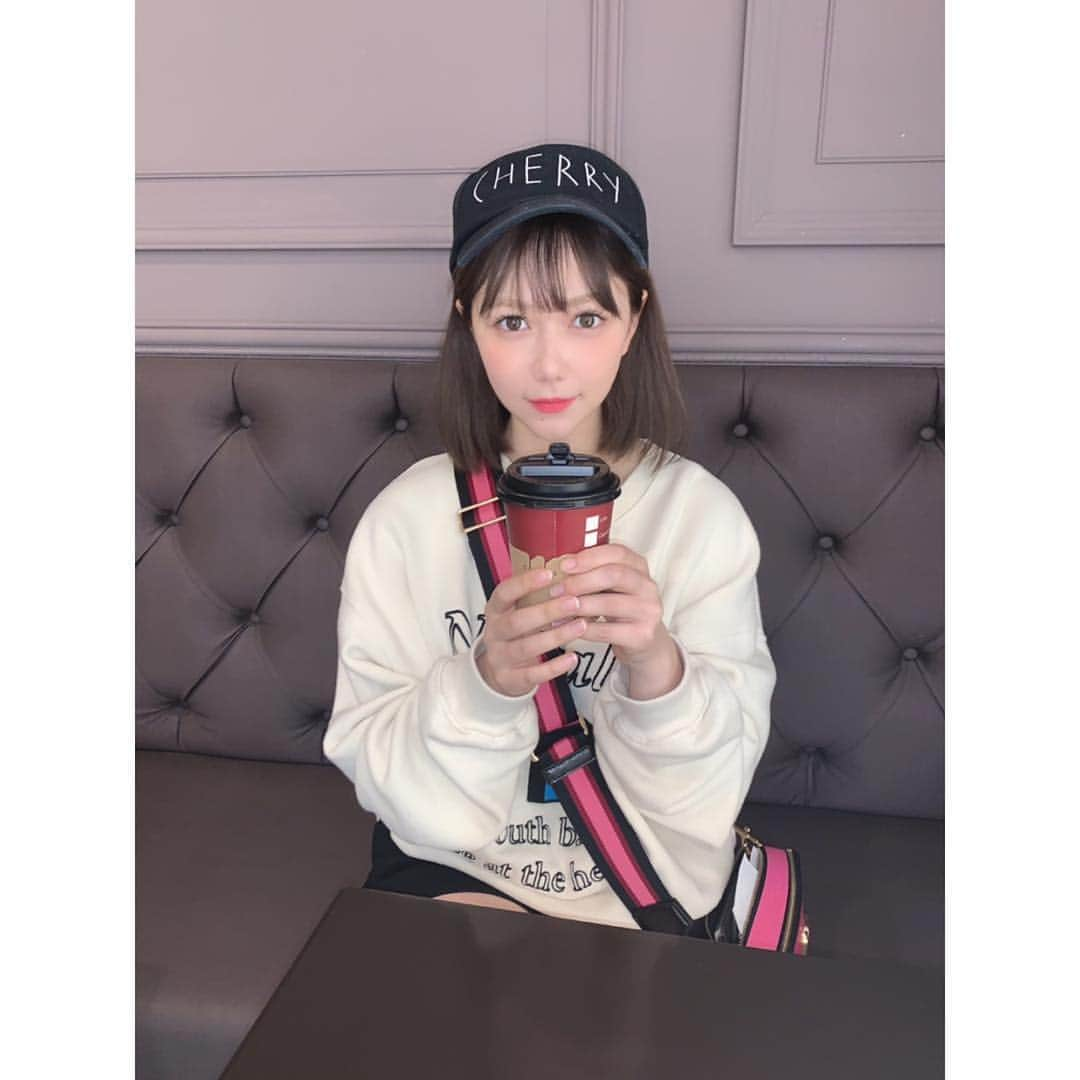 村重杏奈さんのインスタグラム写真 - (村重杏奈Instagram)「今日はお友達とカフェでまったりしました🥺❤️⤴︎⤴︎⤴︎⤴︎⤴︎⤴︎⤴︎⤴︎⤴︎⤴︎⤴︎⤴︎ #アゲポヨシゲアゲアゲマル」3月19日 17時56分 - hktanna4848