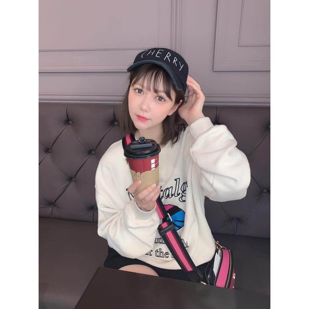 村重杏奈さんのインスタグラム写真 - (村重杏奈Instagram)「今日はお友達とカフェでまったりしました🥺❤️⤴︎⤴︎⤴︎⤴︎⤴︎⤴︎⤴︎⤴︎⤴︎⤴︎⤴︎⤴︎ #アゲポヨシゲアゲアゲマル」3月19日 17時56分 - hktanna4848