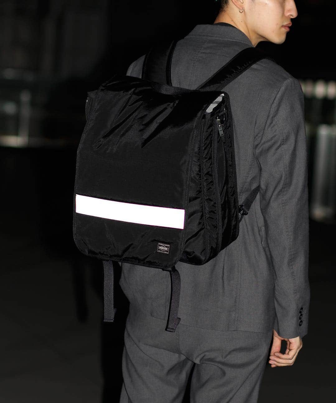 のインスタグラム：「… PORTER × B JIRUSHI YOSHIDA NIPPON STANDARD “KINJIRO RANSEL” 03.23 Sat. Release ・ @beams_japan 3F @bjirushiyoshida ・ #poter #nipponstandard #kinjiroransel #beams #beamsjapan」