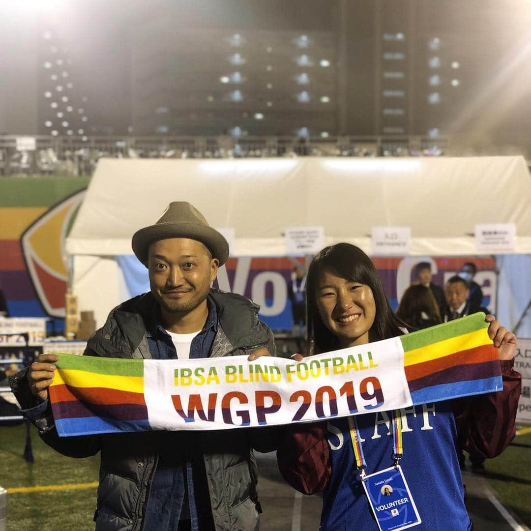 石原孝尚さんのインスタグラム写真 - (石原孝尚Instagram)「ブラインドサッカーワールドグランプリ2019  日本対ロシア  はじめてのブラインドサッカー観戦。 監督の高田さん、トレーナーの中野君から話は聞いていましたが見えていないとは思えないプレーの連続でした。  来年のパラリンピックの日本代表の活躍が楽しみです。  会場にはブラインドサッカーを体験できるブースがあったりスタッフの暖かさが印象的でした。  早稲田大学サッカー部の選手も手伝っててすごく爽やかで親切で気持ちよく観戦できました。  明日からも試合が続くのでぜひみなさんも行ってみてください！  http://www.b-soccer.jp  #ブラインドサッカー  #早稲田大学ア式蹴球部  #早稲田大学ア式蹴球部女子」3月19日 21時46分 - taka_ishihara