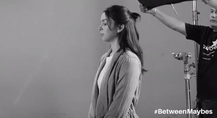 ジュリア バレットのインスタグラム：「Excited to officially announce “Between Maybes” a film by @jplaxamana with @andersongeraldjr under Black Sheep.  Check my IGTV for full video 🖤」