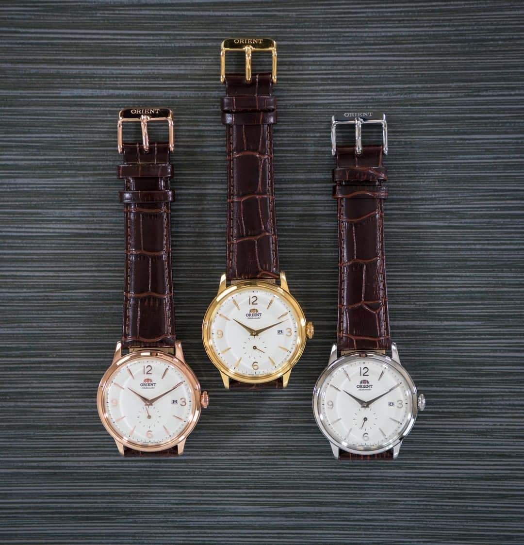 Orient Watchさんのインスタグラム写真 - (Orient WatchInstagram)「The RA-AP00 Small Seconds triple threat. ⌚⌚⌚ Left, right, or middle? Let's hear it!」3月19日 22時00分 - orientwatch