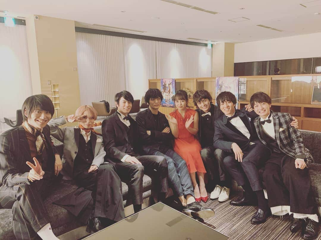 久保田悠来さんのインスタグラム写真 - (久保田悠来Instagram)「ハッピーバースデー小林豊＆舞台仮面ライダー斬月＆めいこい舞台挨拶 #どれがどの作品か混同しそうな写真たち #久保田悠来 #佐野岳 #小林豊 #波岡一喜 #丘山晴己 #小沼将太 #伊原六花 #岩永徹也 #松島庄汰 #とまん #山崎大輝 #高橋真佳把」3月19日 22時07分 - yuki_kubota.0615