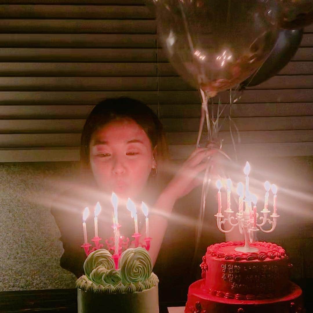 ジュヨン さんのインスタグラム写真 - (ジュヨン Instagram)「생일 #고마워」3月19日 22時10分 - jupppal