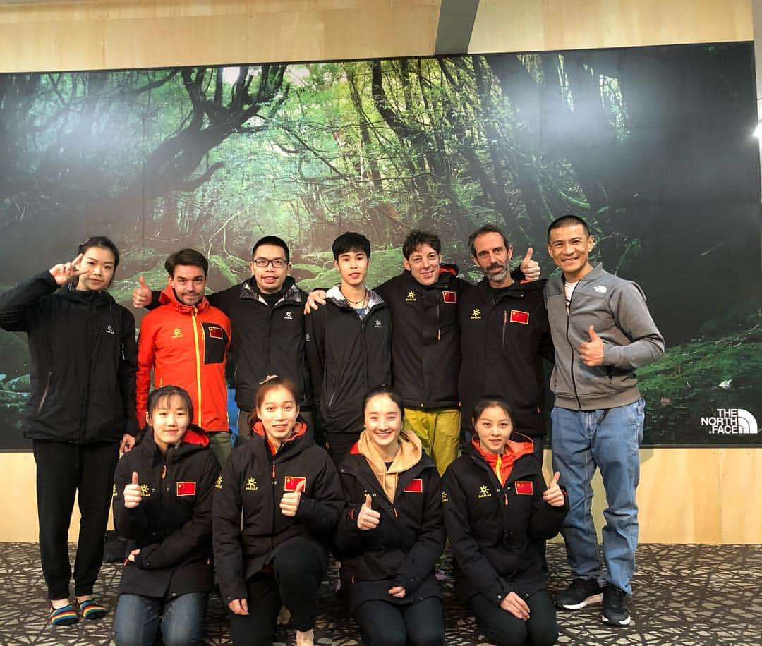 平山ユージさんのインスタグラム写真 - (平山ユージInstagram)「Chinese Sport Climbing National team🇨🇳 Welcome to @boulderpark_basecamp  And coaches are my old friends from Spain 🇪🇸 #sportclimbing2020  #feelthenature #hanno #東飯能 #飯能」3月19日 22時16分 - yuji_hirayama_stonerider