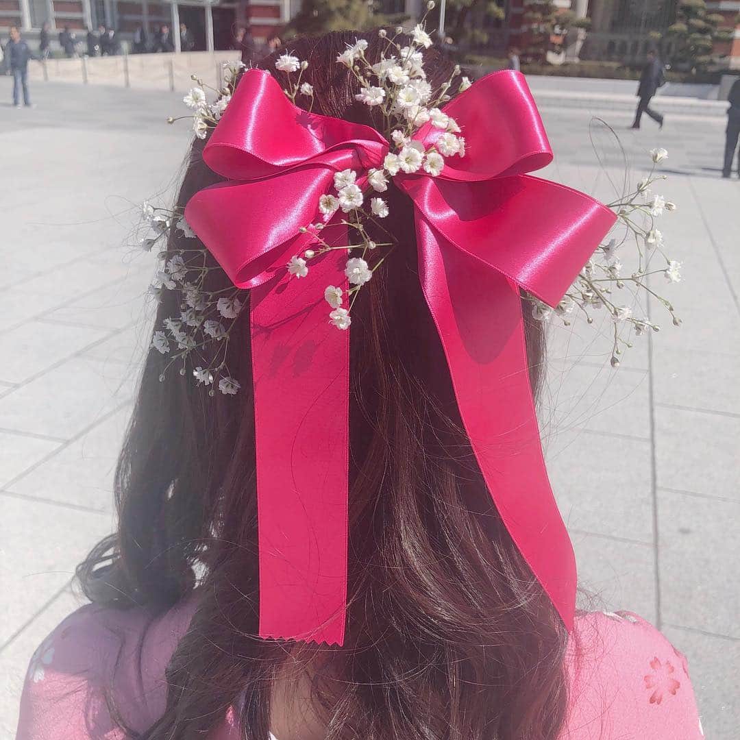 松川星さんのインスタグラム写真 - (松川星Instagram)「髪の毛もとっても可愛くしてもらいました🎀」3月19日 22時28分 - akarin__rin