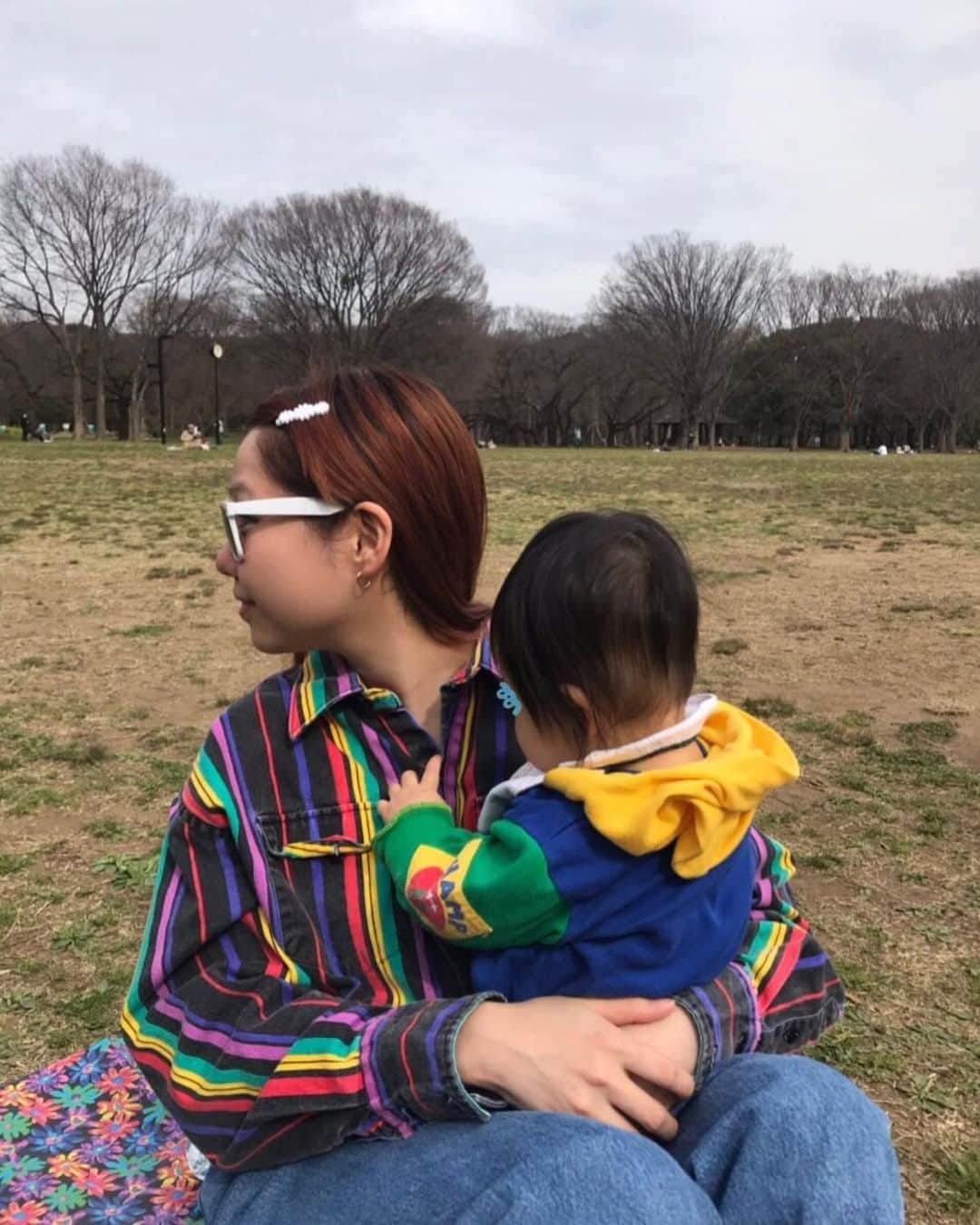 オクヒラテツコ（ぺこ）さんのインスタグラム写真 - (オクヒラテツコ（ぺこ）Instagram)「Picnic day🌤」3月19日 22時31分 - pecotecooo