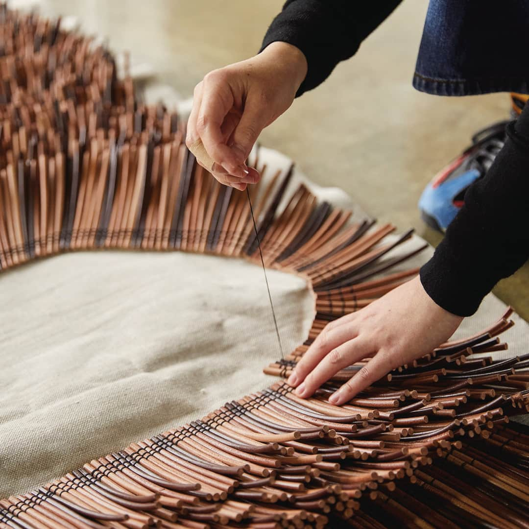 Loeweさんのインスタグラム写真 - (LoeweInstagram)「Work in Progress. #LOEWE Baskets for Salone del Mobile 2019.」3月19日 22時32分 - loewe