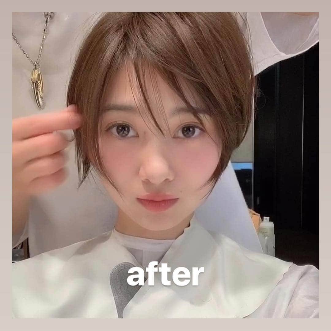 ✂︎伊輪/ショート&ボブ/銀座/渋谷/亀戸/美容師✂︎さんのインスタグラム写真 - (✂︎伊輪/ショート&ボブ/銀座/渋谷/亀戸/美容師✂︎Instagram)「✨Spring short✨第2弾  切っただけなのに  2way3wayにもなれるショート♡僕の得意の毛束CUT✂︎でより動きのあるSpringミニーショート♡をお届け🌟🌟🌟この春にぜひ！！！ . 🌟2018年ありがとうござました🌟おかげさまで2018年12月、個人月間指名総売上 1300万円を達成できました。お客様には心より感謝申し上げます。 . そして、🌟2019年 ⚡️自分に自信がない方⚡️をTEAM伊輪でモテる（自信ももてる）女子にします😊😊😊自分なんてかわいくない。自分はブス。自分に自信がない。自分の年齢的にあきらめちゃう、自分が好きじゃない、ちょっとかわいいけどもっとかわいくなりたい方、などなど、と遠慮してしまーーーーう女性のみなさん！！そんな女性の魅力を引き出し、必ずキレイにかわいくいたします！！髪型から始まる2019年にしましょう！！！髪型変わると人生変わりますよ✨✨✨ぜひ、僕の自慢のTEAM伊輪におまかせください！！！ . そして ★AFLOATは敷居は高いと思われがちですが★そんな事はありません！！ かわいく、キレイになりたい方ならほんとーーーーーーに誰でもオーケーです！年齢も関係ないですし、自分に自信のない方ならなおさら、ウェルカムです🌟 ◆僕にしかできないカット技術✂︎✂︎✂︎◆で必ず、キレイにかわいくいたしますよ！！！😆😆😆 . ◆僕にしかできないカット技術✂︎✂︎✂︎◆ . 🌟ミニーショート♡✂︎は似合わせカット&カラーです🌟 . 年齢も関係ないです！！！ 10代〜50代、60代、70代でももちろんOKです*\(^o^)/*僕のお客様は年齢層はほんとーーーーーに幅広いので遠慮なくオーダーしください！！ . 長さのバランス、顔の大きさに、骨格、輪郭、クセ、などのその人にに合わせた、ヘアスタイルをお届けします！ . 楽しみにしていてくださいね！！ . ◆ご予約について◆ . DMが1番予約とれます🙋⭐️⭐️⭐️ 遠慮なく、直接のメッセージください⭐️⭐️⭐️ 突然でも、深夜でも、夜中でもいつでも遠慮なく連絡くださーーーい！！ .  銀座店.渋谷店はネット予約枠が少ないためお電話ですと予約取れます⭐️ .  銀座店 03-5524-0701 渋谷店 03-6455-1640 亀戸店 03-5875-5992 . 『僕にしかできない似合せますカット』技術で必ずかわいくしますのでぜひ、担当させてくださいね。 . ★僕らにしかできない★TEAM伊輪のアシスタント5名 ✨✨✨✨✨✨✨✨✨✨✨ ◆ TEAM伊輪 の女性カラーリスト◆2名 ★藤崎 @yuzu.natu ★小野寺 @ono_afloat.jp  カラーの知識と経験をもったスペシャリスト揃い！カウンセリングさせていただき、 女性目線でのデザインとお客様のニーズを融合して、カラーを提案させていただきます . ☑︎赤味や黄味を消したい ☑︎パサついて見えない艶カラーがしたい ☑︎暗くてもキレイなカラーがしたい ☑︎職場でも大丈夫なカラー ☑︎白髪染めでもキレイにカラーしたい ☑︎ハイライトなどもしてみたい ☑︎人とは違うオシャレカラーがしたい . などなど、1度ご相談ください♪🌟 . ◆TEAM伊輪のストレート&パーマ担当◆2名 ★長田君 @takaragram_ ★新野さん @niinyo_san  お客様のストレートやパーマのカウンセリングさせていただき、提案、相談を担当しています。1日に4.5人のお客様のストレートをしている経験値と豊富な知識、ダメージを理解したマニアックなお薬選定をし、そのお客様にあったパーマを行います！！ . ◆TEAM伊輪のスーパーリーダー◆ ★もっさん （谷元君）@mossan_style が4月デビュー決定✨✨✨ぜひ指名してください🌟🌟🌟🌟 . 僕の自慢のTEAM伊輪にぜひ会いに来てください。 TEAM全員で必ずお客様を幸せにいたします😆😆😆 . ◆ネットでご予約が✖︎の場合◆でもお電話だとご予約可能です！！お気軽にお電話ください。 女性レセプションさんが対応させていただきます。 . 銀座店 03-5524-0701 渋谷店 03-6455-1640 亀戸店 03-5875-5992 . ◆料金・出勤スケジュール◆に関しては プロフィールのウブサイトクイック⭐️」3月19日 22時40分 - iwa_short