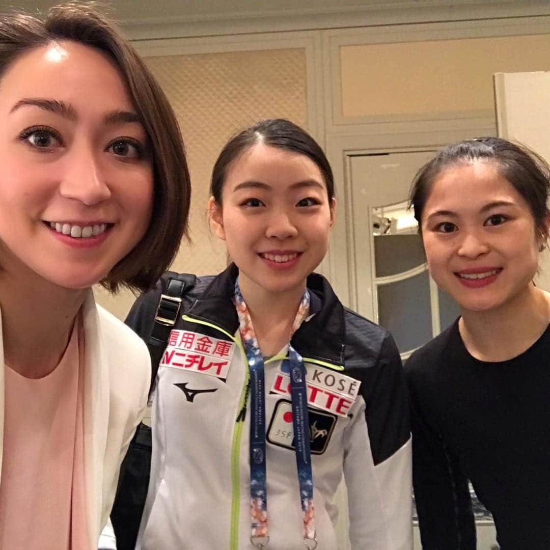 キャシー・リードさんのインスタグラム写真 - (キャシー・リードInstagram)「Practice Day at the 2019 World Figure Skating Championships🌸 #worldfigure #kinoshitagroup #isu #isumediahost #saitama #superarena #superexcited #valterrizzo #oneofmyfirstcoaches #sohappytoseealandsaul #bestsistaeva #missingchris #goodlucktomystudents #rikakihira #satokomiyahara #紀平梨花 #宮原知子」3月19日 22時42分 - cmr2070