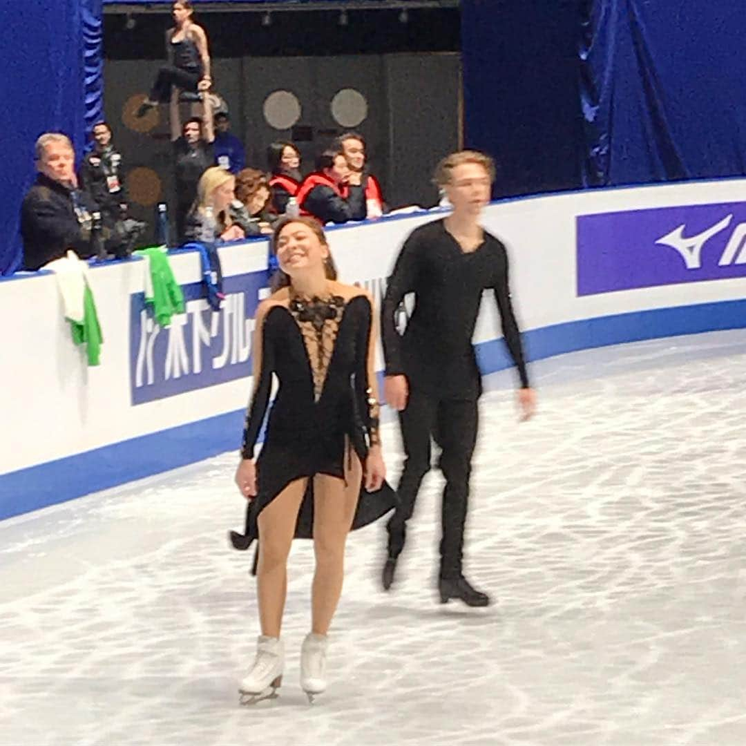 キャシー・リードさんのインスタグラム写真 - (キャシー・リードInstagram)「Practice Day at the 2019 World Figure Skating Championships🌸 #worldfigure #kinoshitagroup #isu #isumediahost #saitama #superarena #superexcited #valterrizzo #oneofmyfirstcoaches #sohappytoseealandsaul #bestsistaeva #missingchris #goodlucktomystudents #rikakihira #satokomiyahara #紀平梨花 #宮原知子」3月19日 22時42分 - cmr2070