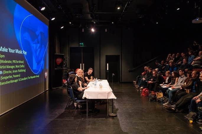 PRS for Musicさんのインスタグラム写真 - (PRS for MusicInstagram)「Great ‘How To Make Your Music Pay’ session at @storyhouselive in Chester recently. A big thank you to everyone who came along to the event. We’re planning many more regional events this year, keep an eye out for further information. #songwriting #makingmusic #royalties #prstips」3月19日 23時30分 - prsformusic