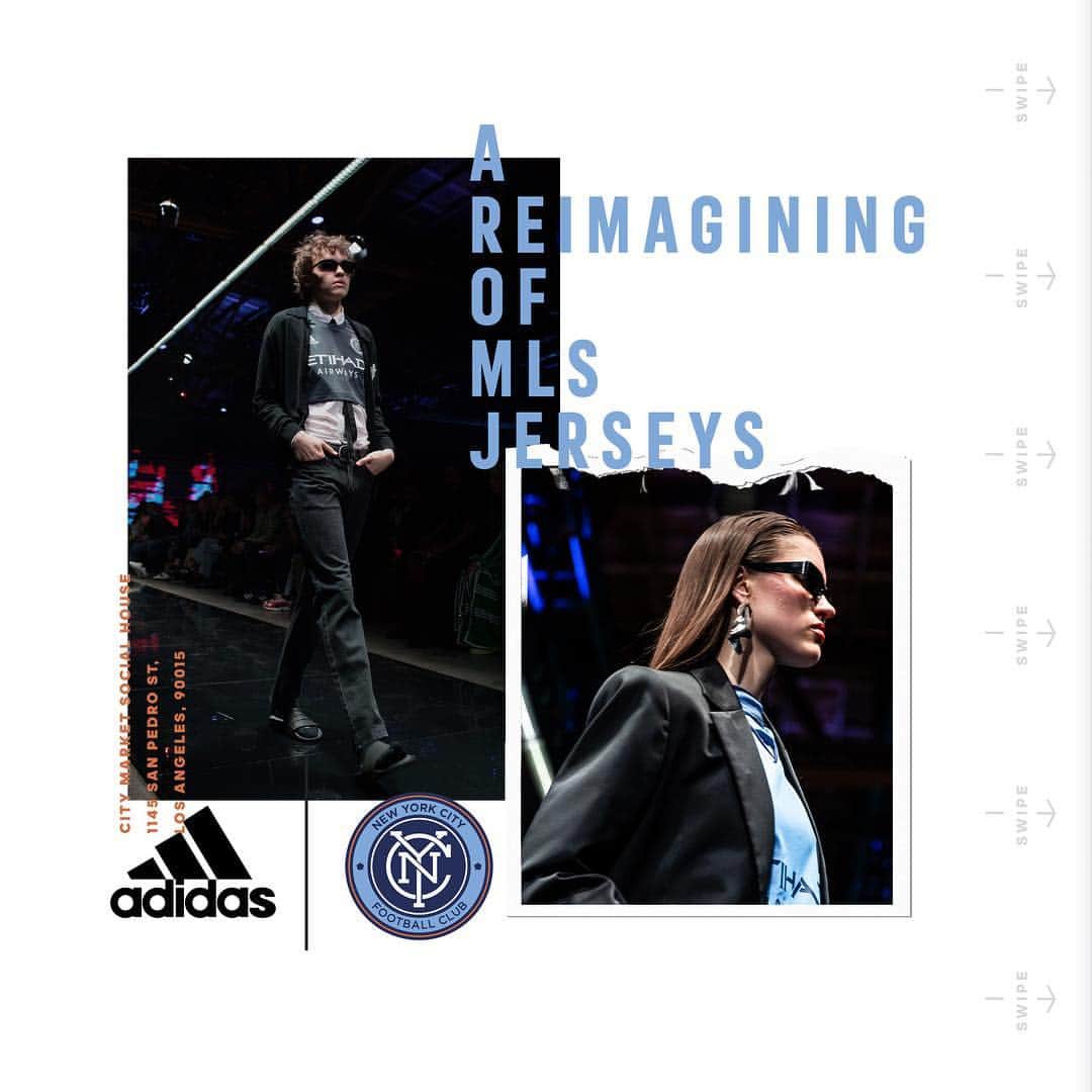 ニューヨーク・シティFCさんのインスタグラム写真 - (ニューヨーク・シティFCInstagram)「SEAMS | A Reimagining of @MLS Jerseys 👕 #DareToCreate」3月20日 0時19分 - nycfc