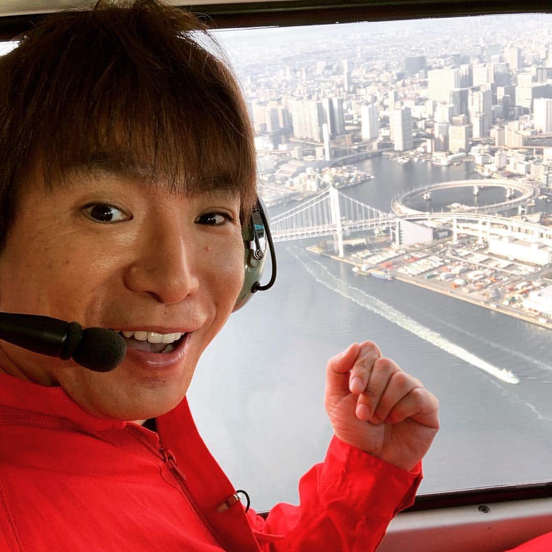 濱口優さんのインスタグラム写真 - (濱口優Instagram)「#ヘリコプター #ロケ」3月20日 1時17分 - hamaguchi_masaru