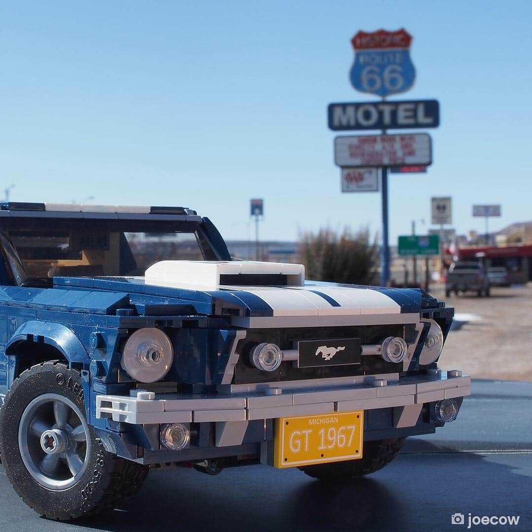 LEGOさんのインスタグラム写真 - (LEGOInstagram)「It’s not about the destination, it’s about the ride… @FordMustang #Mustang Credit to the cartastic creator: @joecow」3月20日 1時27分 - lego