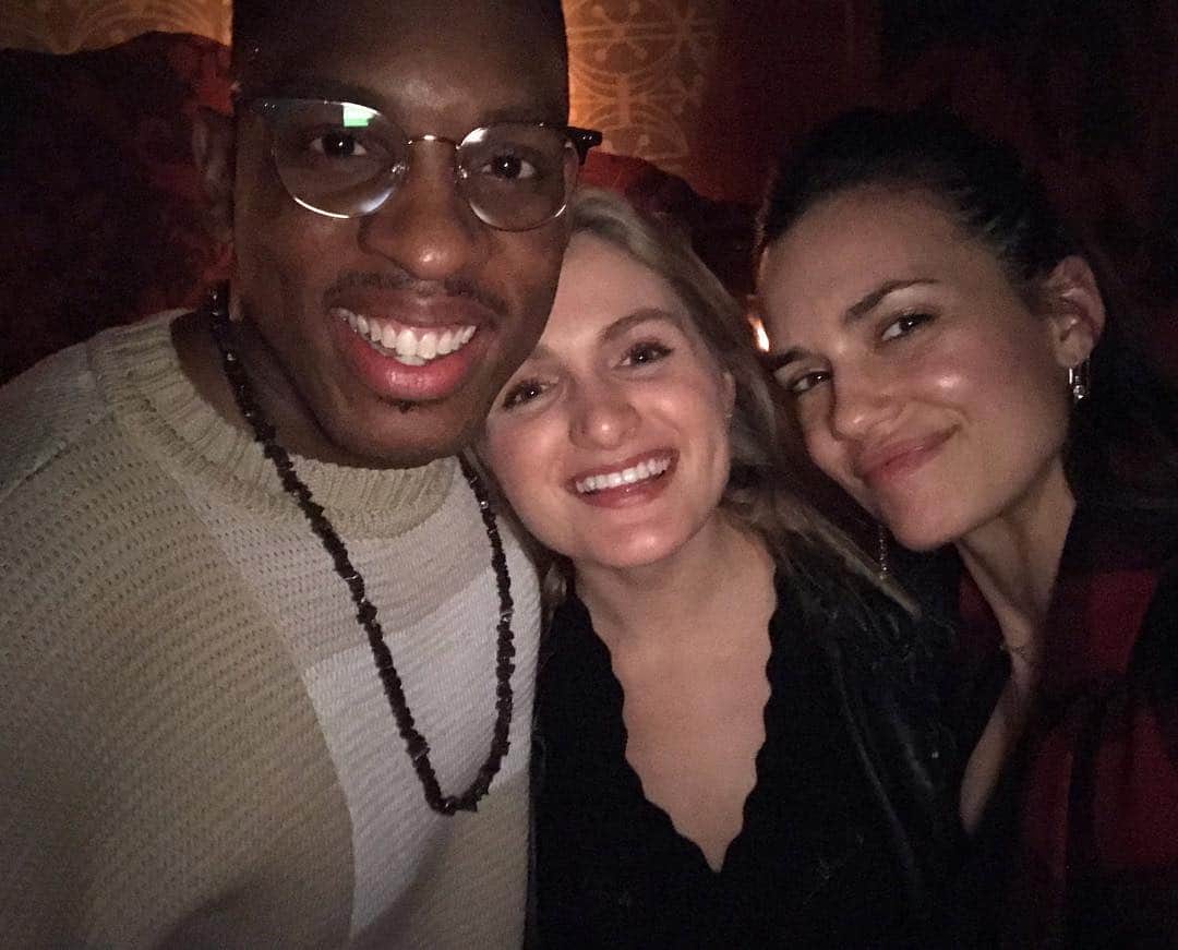 トーレイ・デヴィートのインスタグラム：「Last night was 🔥! @colby.lewis , not only do you have a heart of gold, but you are crazy talented! If you live in Chicago, go check out his show Liberté at Bordel in Wicker Park. ❤️」