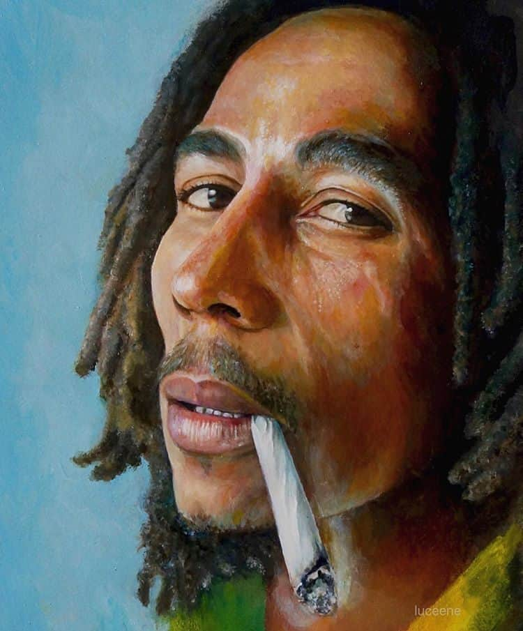 ボブ・マーリーさんのインスタグラム写真 - (ボブ・マーリーInstagram)「"It is time the people find God, get it together and be cool.” #bobmarleyquotes . 🎨 by @luceene.ani . . . Want your artwork featured on our socials? Post your original pieces here on IG tagged #bobmarleyart and we’ll keep sharing our favorites!」3月20日 1時30分 - bobmarley