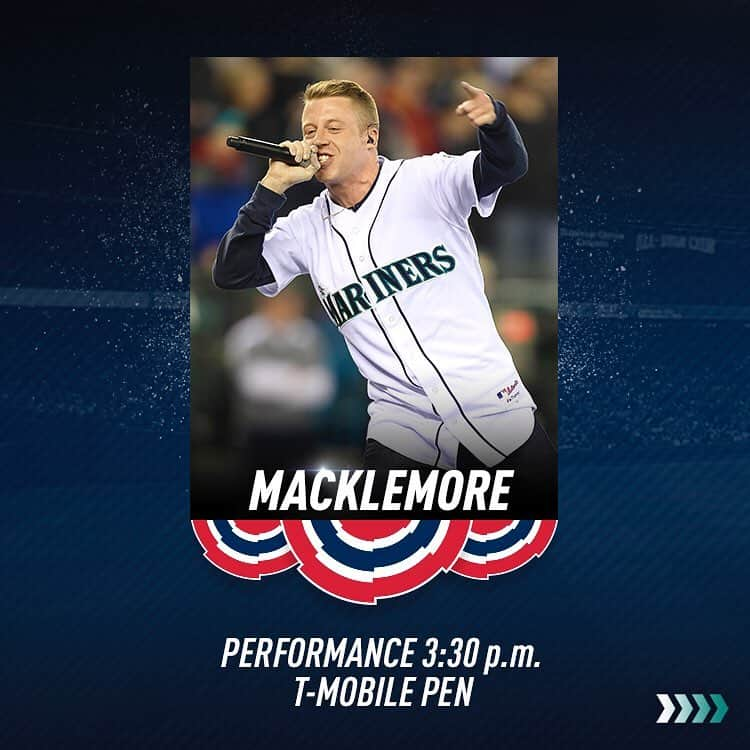 シアトル・マリナーズさんのインスタグラム写真 - (シアトル・マリナーズInstagram)「It's official—Opening Day at @TMobilePark is going to be unlike any other!  @macklemore, @mikemccreadypj, and Edgar Martinez will headline the Opening Day ceremonies next Thursday and you absolutely cannot miss this. #TrueToTheBlue」3月20日 1時36分 - mariners