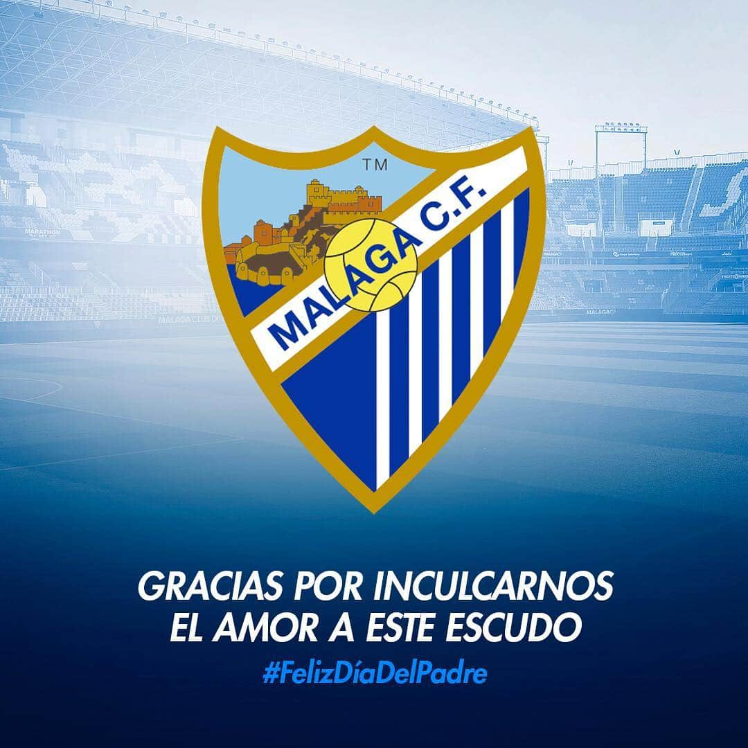 マラガCFさんのインスタグラム写真 - (マラガCFInstagram)「GRACIAS 💙 . #FelizDíaDelPadre」3月20日 1時36分 - malagacf