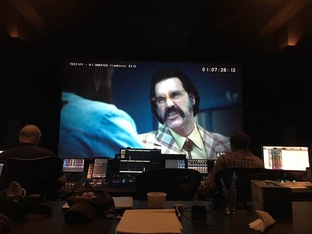 ロブ・ゾンビのインスタグラム：「Day 4: sound mixing THREE FROM HELL. #robzombie #threefromhell #jeffdanielphillips #sherimoonzombie #richardbrake #deewallace #dannytrejo #panchomoler #sidhaig #freethethree」