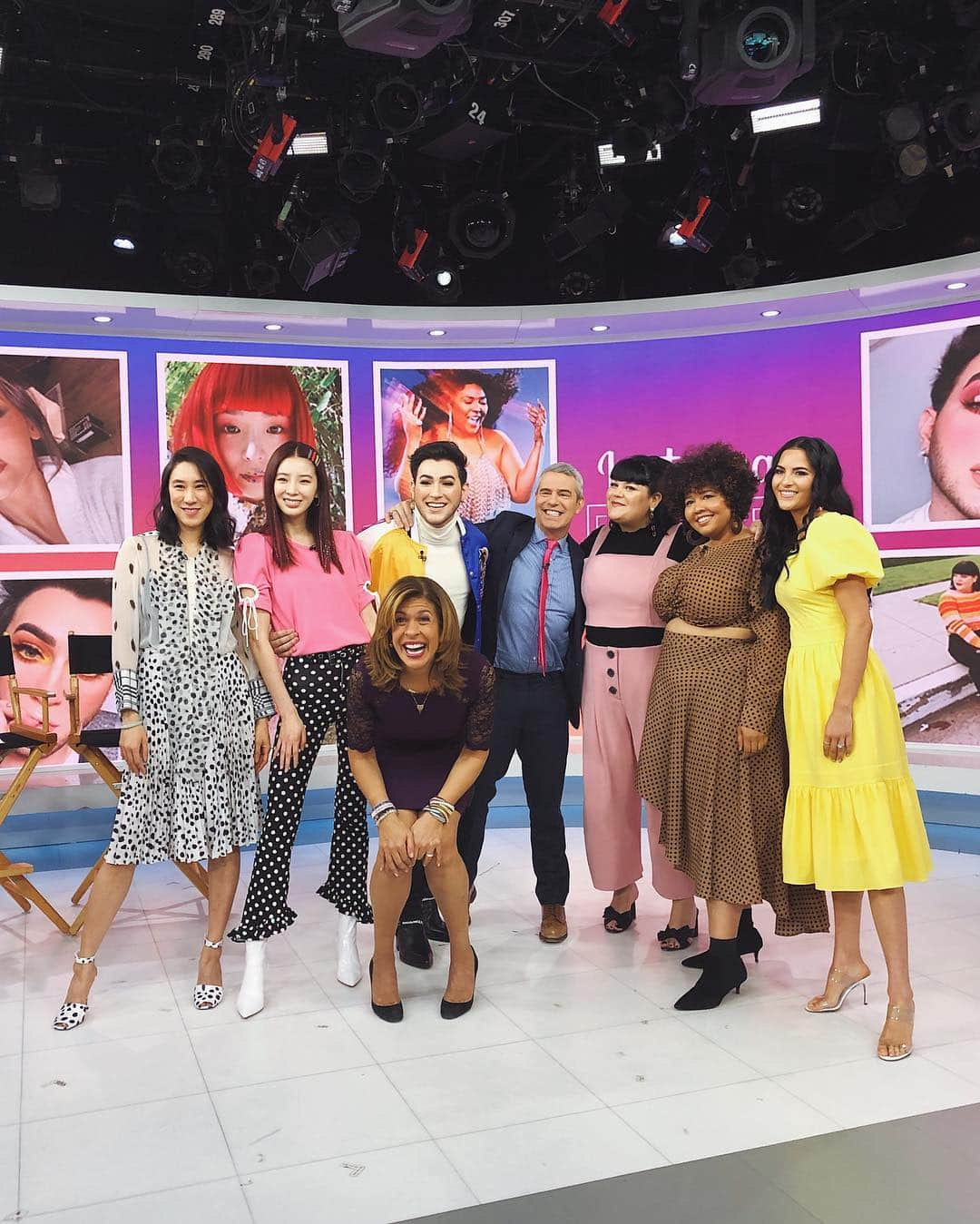 アイリーン・キムさんのインスタグラム写真 - (アイリーン・キムInstagram)「So much good energy this morning with such an inspiring group of people💖 Thank you @todayshow @evachen212 @klgandhoda @bravoandy for having us😍🌈 #TODAYSHOW #ireneisgoodlabel」3月20日 3時13分 - ireneisgood