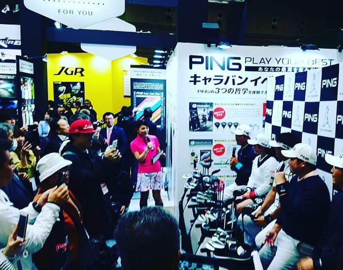 吉田玲奈さんのインスタグラム写真 - (吉田玲奈Instagram)「第53回JAPAN GOLF FAIR 2019⛳️今年もBushnell GOLFさんのブースとPING GOLF JAPANさんのブースでスペシャルトークショーの司会を務めさせていただきます★皆様今週末はパシフィコ横浜でお会いしましょう♫ 国内外のゴルフ用品メーカー及びゴルフ関連企業が意欲的に参加するアジア最大のゴルフショー⛳️ 3/22〜24 入場無料です✨😋 #ゴルフフェア #ジャパンゴルフフェア2019 #ブッシュネルゴルフ #bushnellgolf #PING #ピンゴルフジャパン #レーザー距離計 #ピンシーカー #競技使用可能 #ゴルフグッズ #ゴルフ #新発売 #ドライバー #ゴルフクラブ #パター #契約プロトークショー #パシフィコ横浜 写真は昨年のものです✨今年もとても楽しみなイベント⛳️😋皆さんとたくさんお会いできますように✨」3月20日 14時27分 - reina.yoshida.ciel.1218