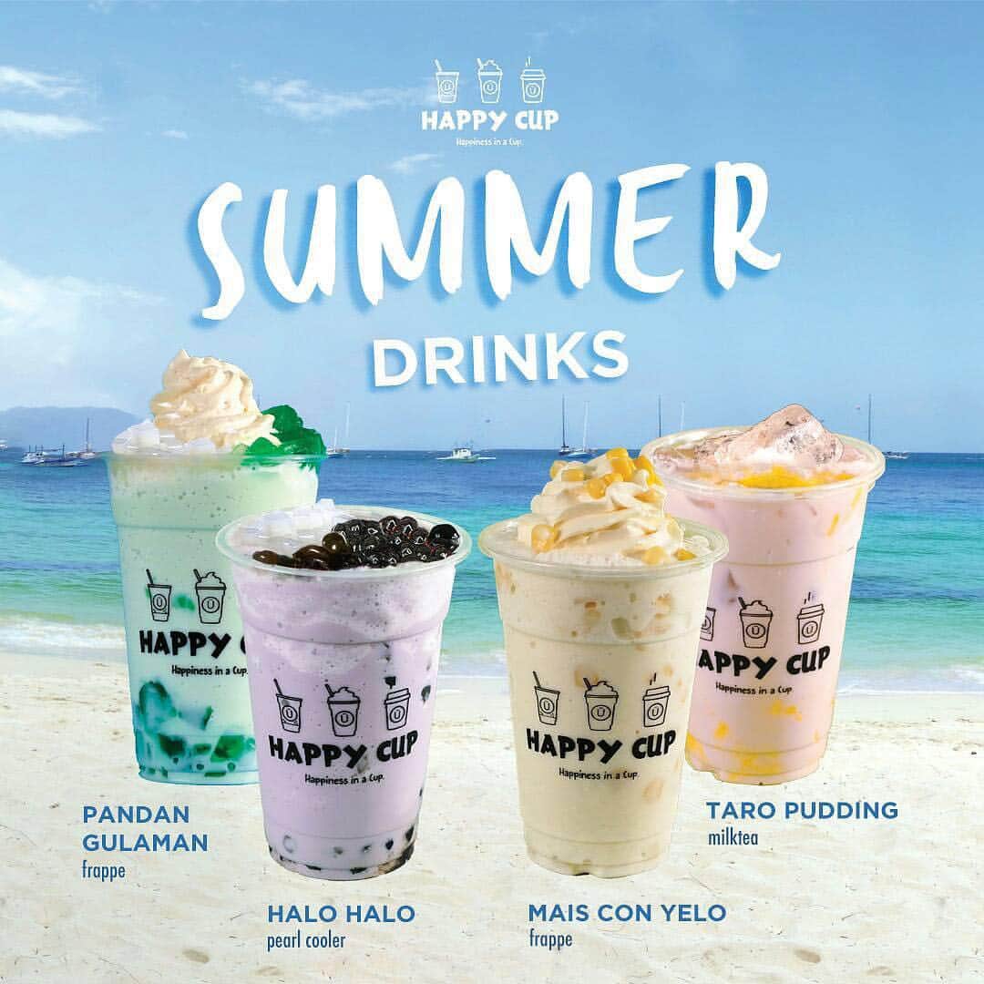Alex Gonzagaさんのインスタグラム写真 - (Alex GonzagaInstagram)「This is it!! Beat the heat in @happycup_ph SUMMER DRINKS with pinoy’s fave desserts!!! Super sarap lahat!!!! Promise! Try it now and tag us 🌞」3月20日 13時01分 - cathygonzaga