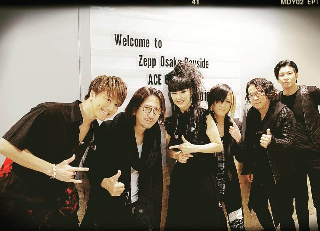 HISASHIさんのインスタグラム写真 - (HISASHIInstagram)「osaka day1♪ ACE OF SPADES wiz TAKURO&TOSHI #aceofspades #zepptour」3月20日 13時05分 - hisashix