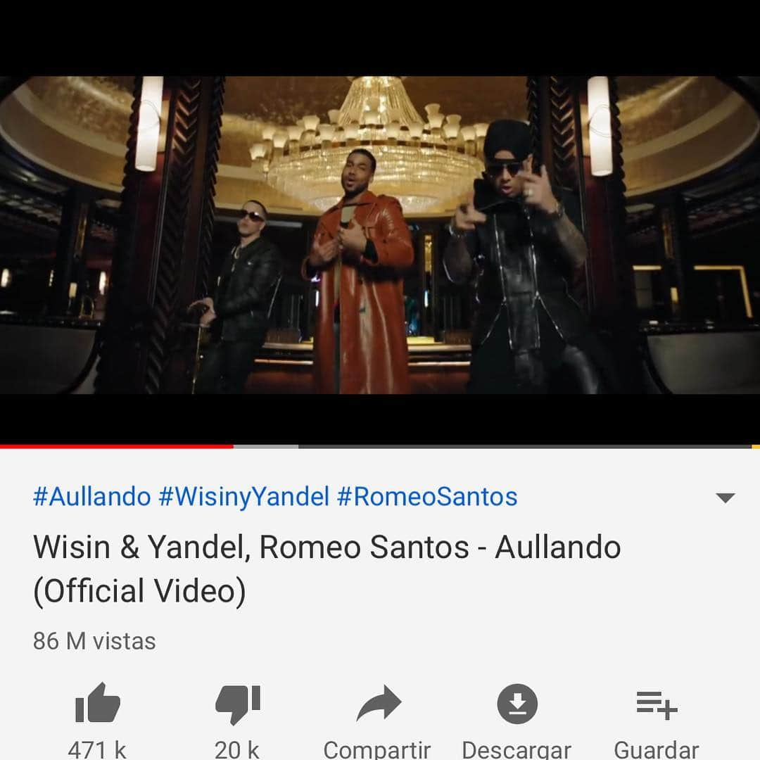 ウィジンさんのインスタグラム写真 - (ウィジンInstagram)「Aullando #eltemadelasbabys✅🔥🔥 @romeosantos @wisinyyandel #loscampeonesdelpueblo🏆 86 millones de gracias por tanto apoyo @jessyterrero」3月20日 5時30分 - wisin