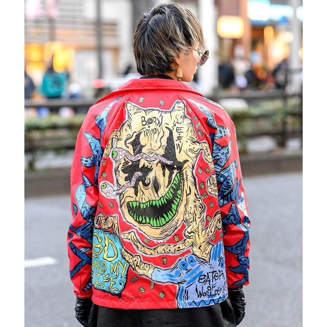 Harajuku Japanさんのインスタグラム写真 - (Harajuku JapanInstagram)「Japanese teens Ken (@ken.ahr), Tomoki (@tomo_0723_), and Rikuro (@1221rikurou) on the street in Harajuku wearing fashion by Marithe + Francois Girbaud, Lazy Hazy Planet, Jean Paul Gaultier, AnkoROCK, Avirex, Gucci, Nike, and vintage shops.」3月20日 5時39分 - tokyofashion