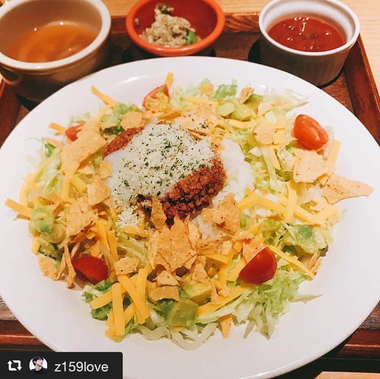 ハレノヒのインスタグラム：「#repost @z159love via @PhotoAroundApp  #いいね返し #新宿#ハレノヒ #좋아요#ルミネスト#タコライス #オシャレ#instagood #過去pic  #foodporn #飯テロ#チーズ #美味しい#love @z159love 様 ご来店ありがとうございます😊お写真も嬉しいです♪ #ありがとうございます#嬉しい#ルミネエスト新宿#カフェ#cafe#cute#harenohi#shinjuku#lumineest#tacorice」