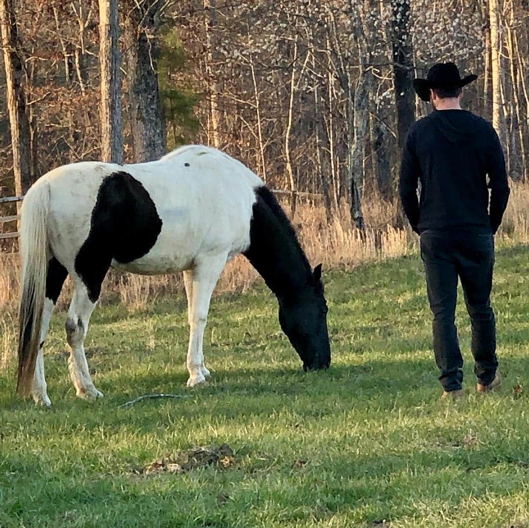 キャリー・アンダーウッドさんのインスタグラム写真 - (キャリー・アンダーウッドInstagram)「Every cowboy needs a horse...and a hat. I’m still working with him on the Southern accent. Meet Bojangles...newest addition to the Fisher family! 🐎」3月20日 8時23分 - carrieunderwood