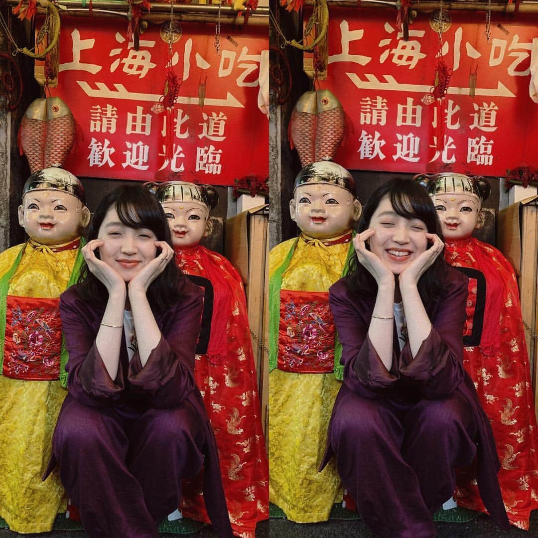 小谷実由さんのインスタグラム写真 - (小谷実由Instagram)「上海小吃で @yumch_hitosara の取材🔮 公開は4月だそうです。はあ、楽しかった美味しかった、、！大好きありがとう上海小吃🙏」3月20日 9時25分 - omiyuno