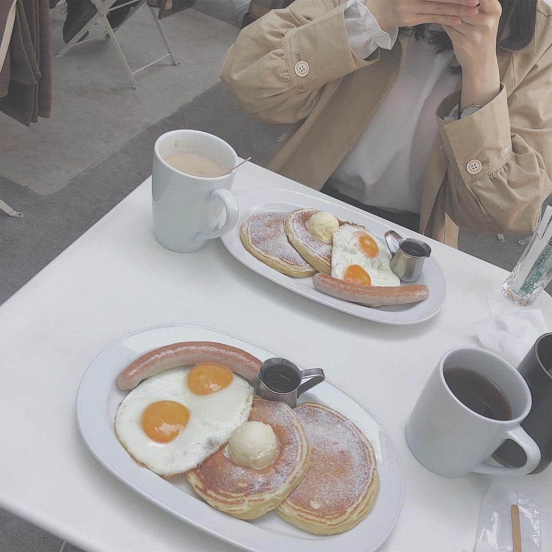 松本日向さんのインスタグラム写真 - (松本日向Instagram)「パンケーキ食べたいパンケーキ食べたい🥞🥞🥞♥♥ この間ひろなと朝活した\(◡̈)/ ちょっとココ最近で割と1番美味しかった·····🥺 #パンケーキ  #モーニング  #朝活  #渋谷カフェ」3月20日 9時35分 - matsumoto_hinata