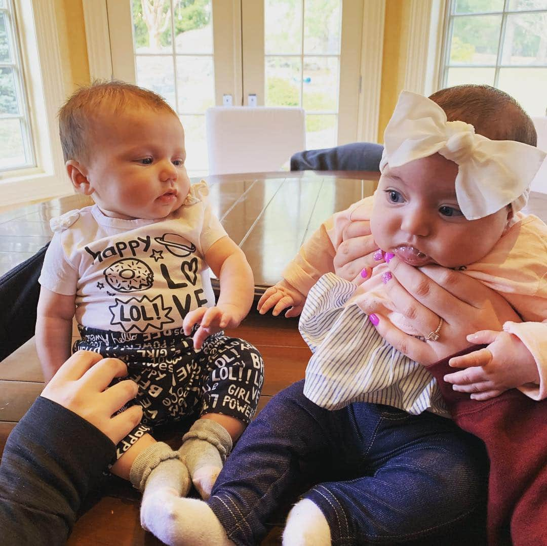 ロージー・オドネルさんのインスタグラム写真 - (ロージー・オドネルInstagram)「3 month old baby playdate」3月20日 10時17分 - rosie