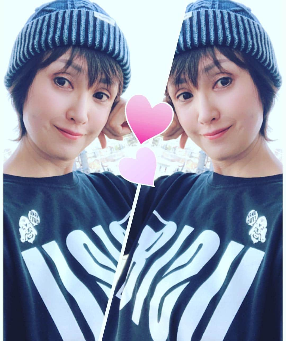 萩原佐代子さんのインスタグラム写真 - (萩原佐代子Instagram)「〜 #bluemantis恵比寿Ｔシャツ 〜  萩原征幸くんのショップの新作は☆恵比寿バージョン☆バックプリントがカッコいい！（ニット帽Ｔシャツ共にBluemantisブルーマンティス）  http://www.bluemantis.net/  #bluemantis #萩原征幸」3月20日 11時05分 - hagiwarasayoko