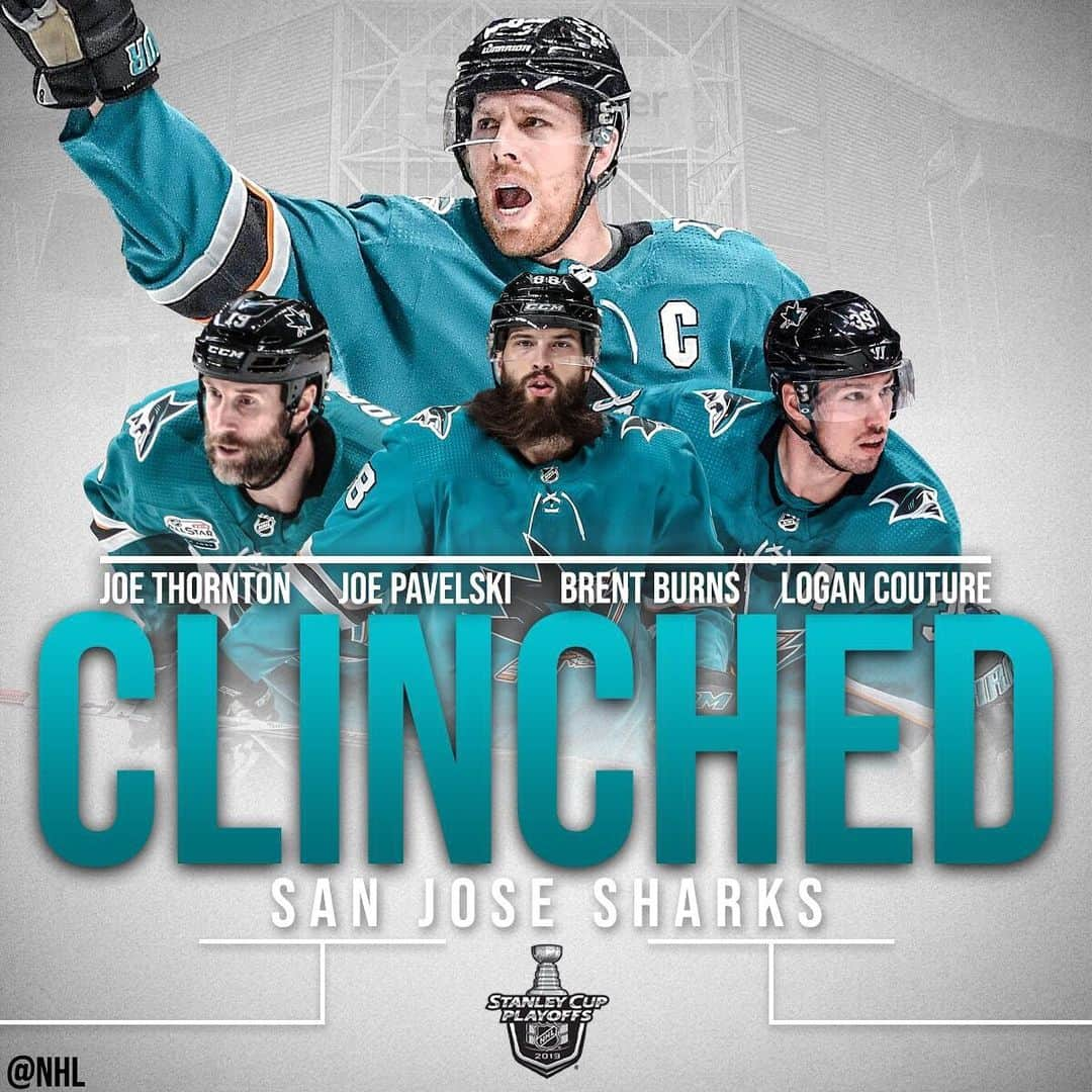 NHLさんのインスタグラム写真 - (NHLInstagram)「We might need a bigger #StanleyCup.  The @sanjosesharks are officially in the hunt. 🦈」3月20日 11時47分 - nhl