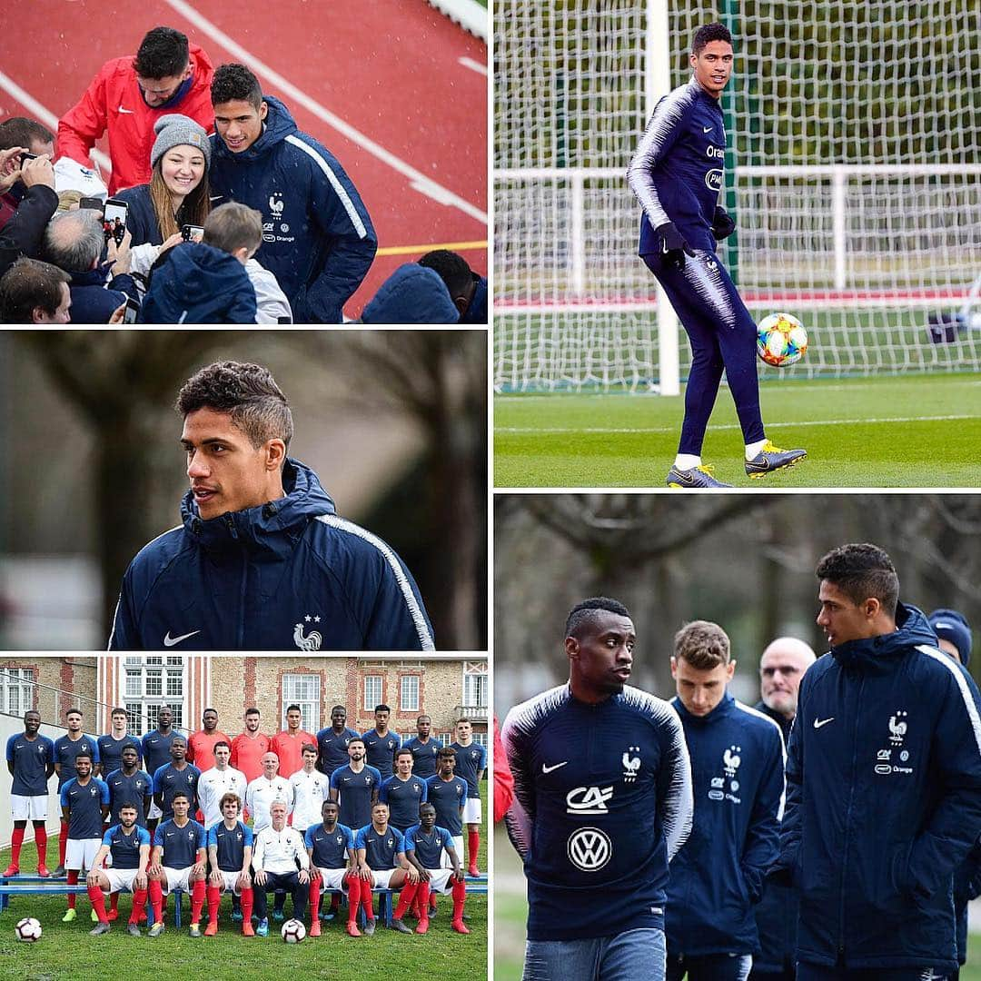 ラファエル・ヴァラーヌさんのインスタグラム写真 - (ラファエル・ヴァラーヌInstagram)「🇫🇷⚽️⭐️⭐️ @equipedefrance #TeamVarane」3月20日 23時51分 - raphaelvarane