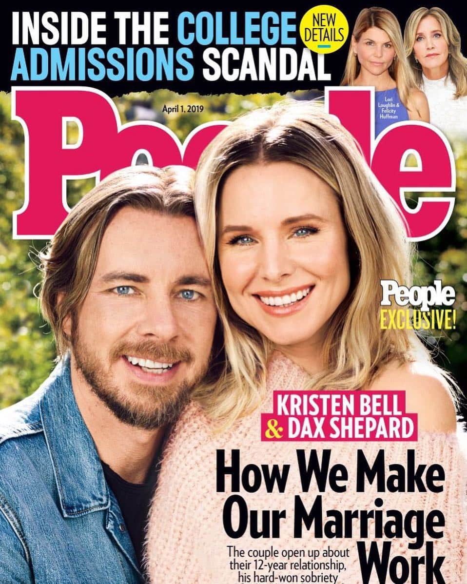 People Magazineさんのインスタグラム写真 - (People MagazineInstagram)「Kristen Bell and Dax Shepard define #CoupleGoals, but they’re the first to admit their nearly 12 years together have been filled with ups and downs. In our latest issue, the couple opens up about marriage, parenting and more. Tap our bio link to read the full story. | 📷: @JeffLipsky」3月20日 22時41分 - people