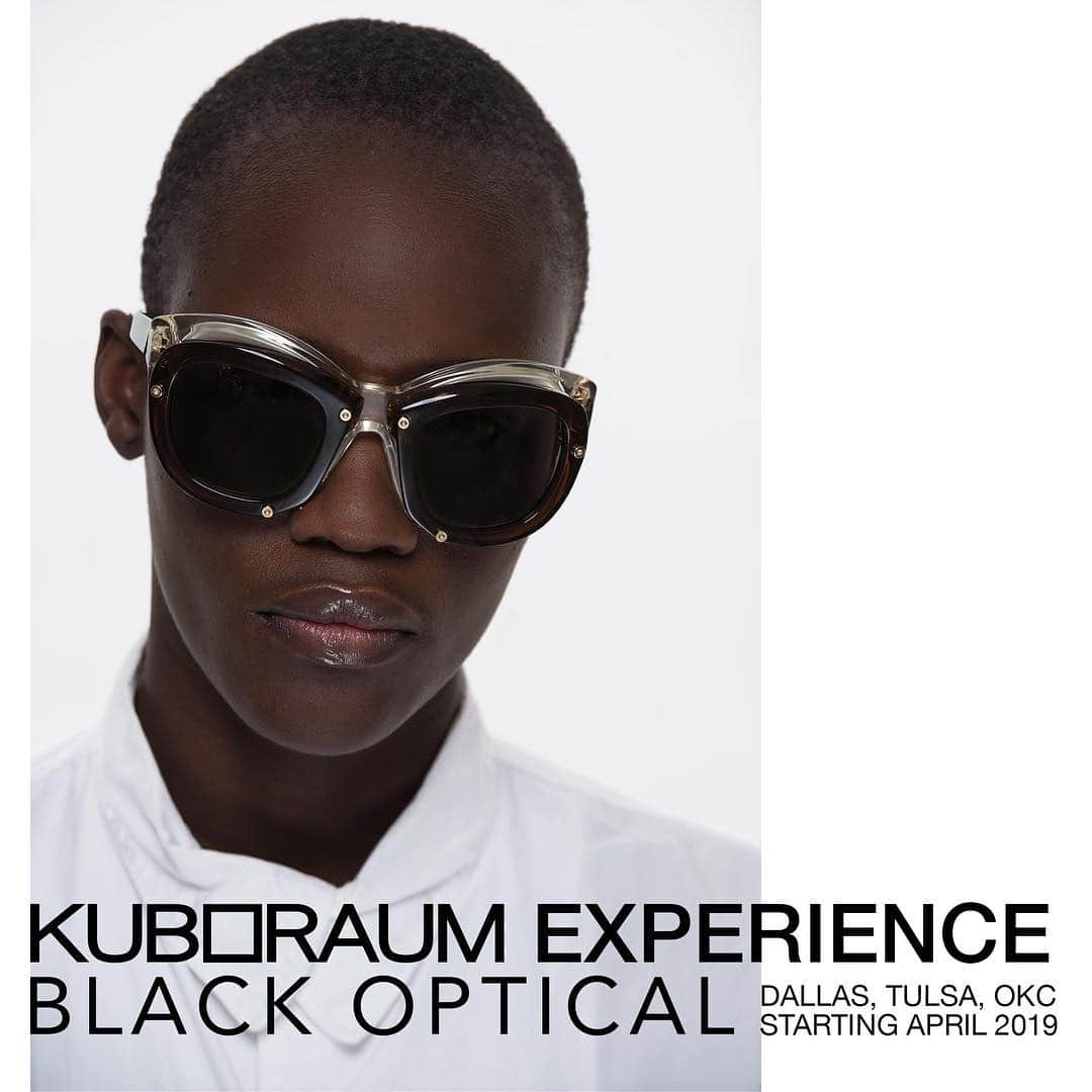 クボラムさんのインスタグラム写真 - (クボラムInstagram)「Live your Kuboraum EXPERIENCE at @blackoptical  Dallas/Tulsa/Oklahoma City Starting April 2019 #KuboraumExperience #Kuboraum」3月20日 22時43分 - kuboraum