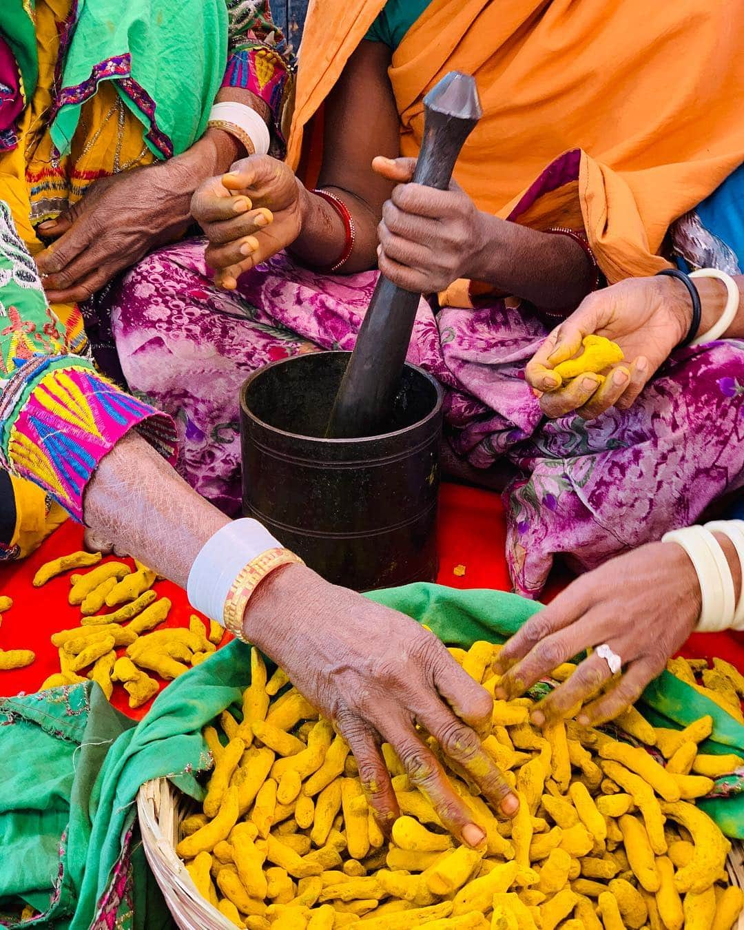 appleさんのインスタグラム写真 - (appleInstagram)「Commissioned by Apple. "Holi is both the celebration of the colors that nature provides and the women from Udaipur who bring it to life. Their preservation of the traditional methods — creating these vibrant powders from delicate flowers, fruits and trees — is truly something to cherish.” #Holi #ShotoniPhone by Indrajit K. @indrajitkhambe」3月20日 22時44分 - apple