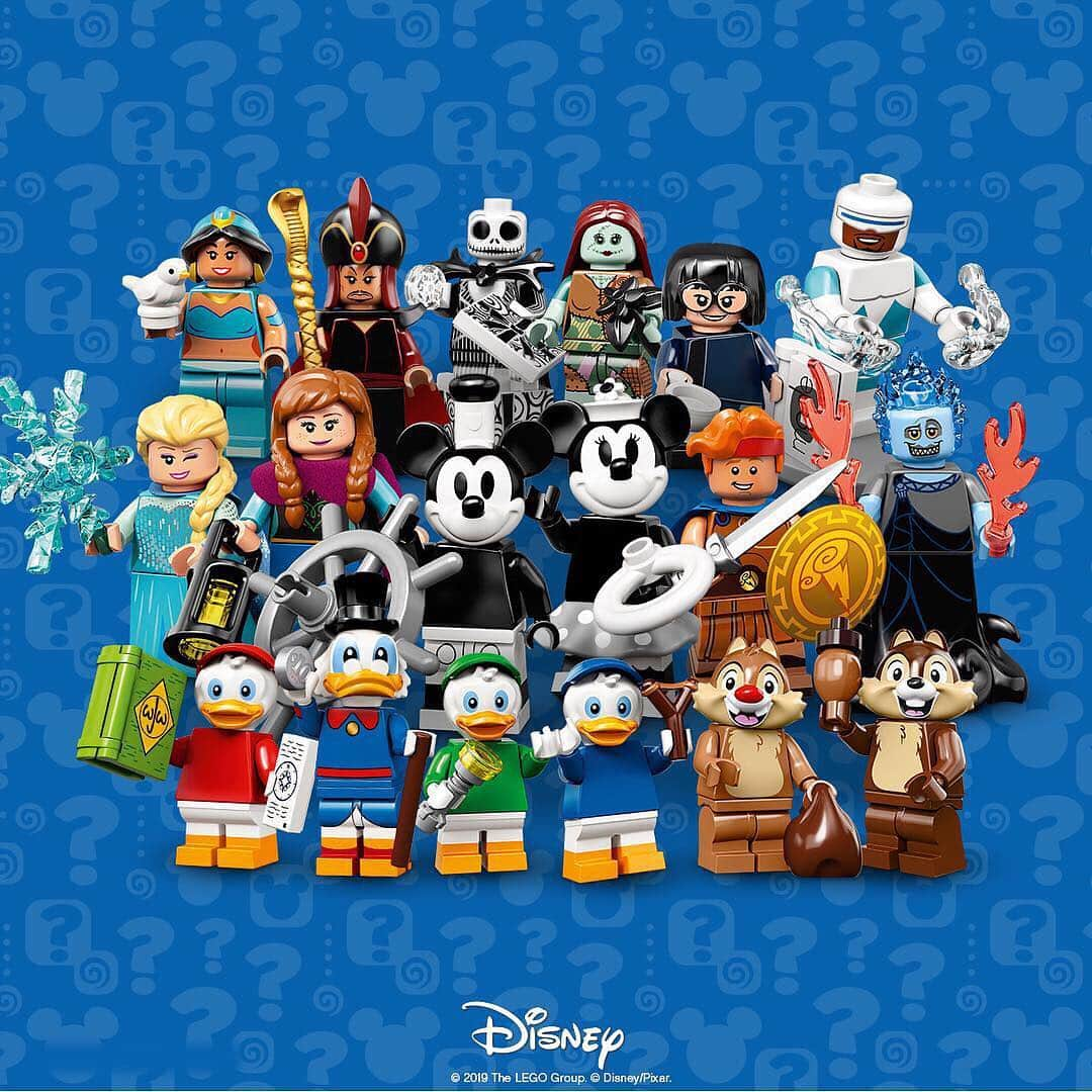 LEGOさんのインスタグラム写真 - (LEGOInstagram)「Oh boy! 😃 The @Disney Series 2 #LEGOMinifigures are coming soon! 💖 #LEGODisney」3月20日 23時02分 - lego