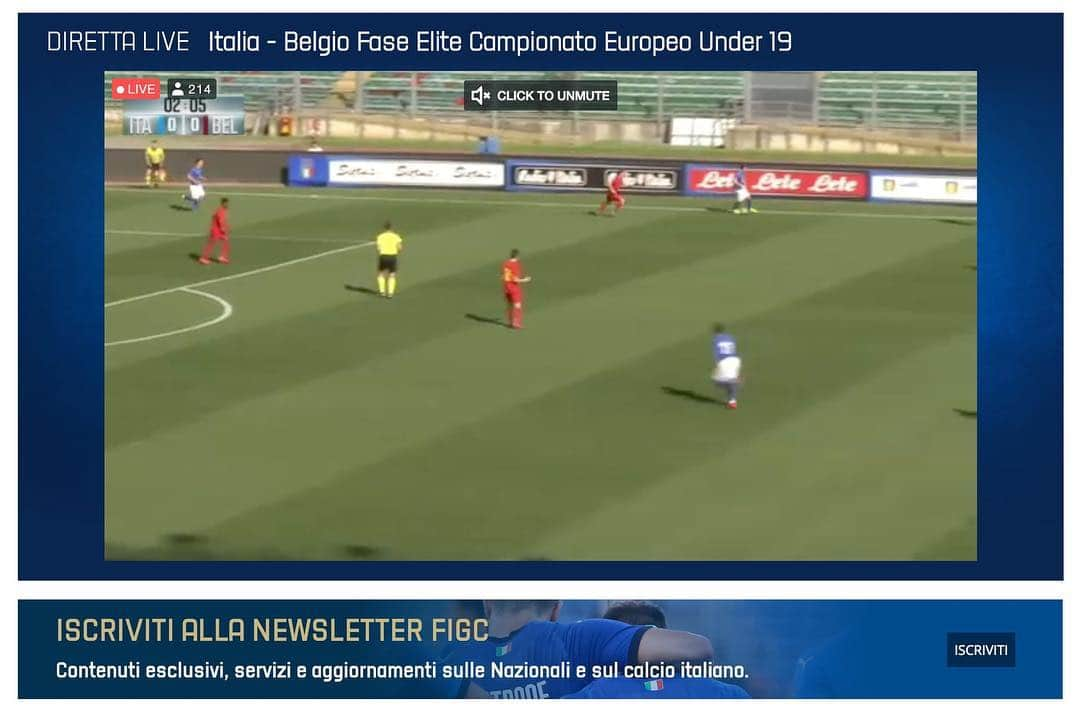 サッカーイタリア代表さんのインスタグラム写真 - (サッカーイタリア代表Instagram)「#Under19 - Fase Elite #Italia 🇮🇹 vs #Belgio 🇧🇪 💻⚽️ Ora in LIVE STREAMING 👉🏻 www.figc.it  #Azzurrini #VivoAzzurro」3月20日 23時10分 - azzurri